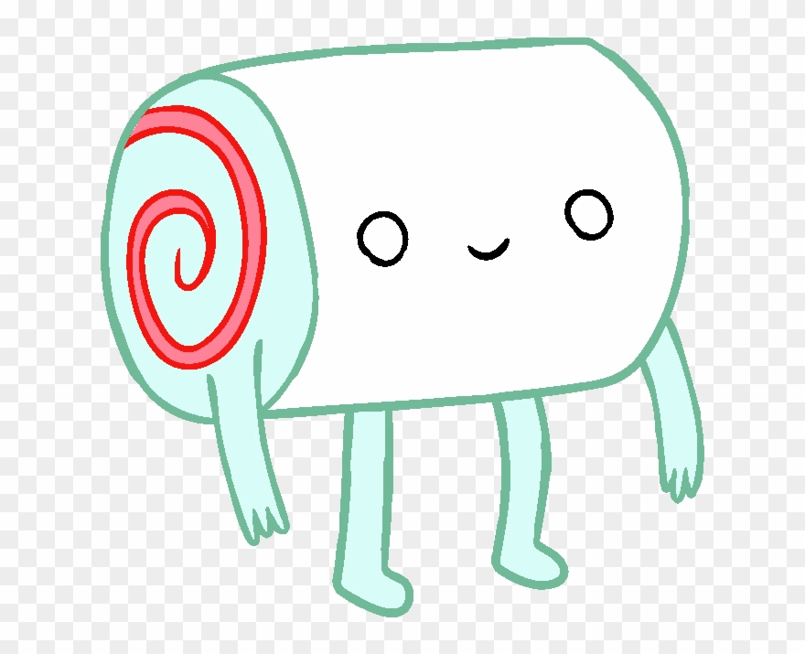 Marshmallow Mascot - Dulces De Hora De Aventura Clipart