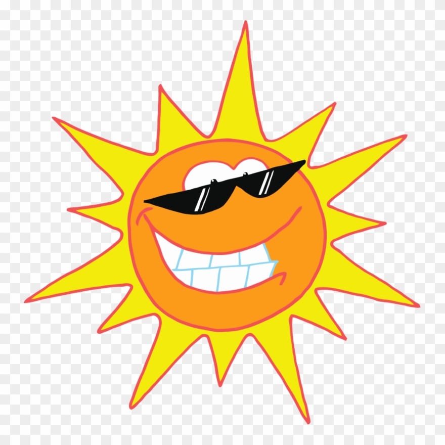 Cartoon Royalty Free Clip Art Graphics Royaltyfree - Sun Cartoon - Png Download