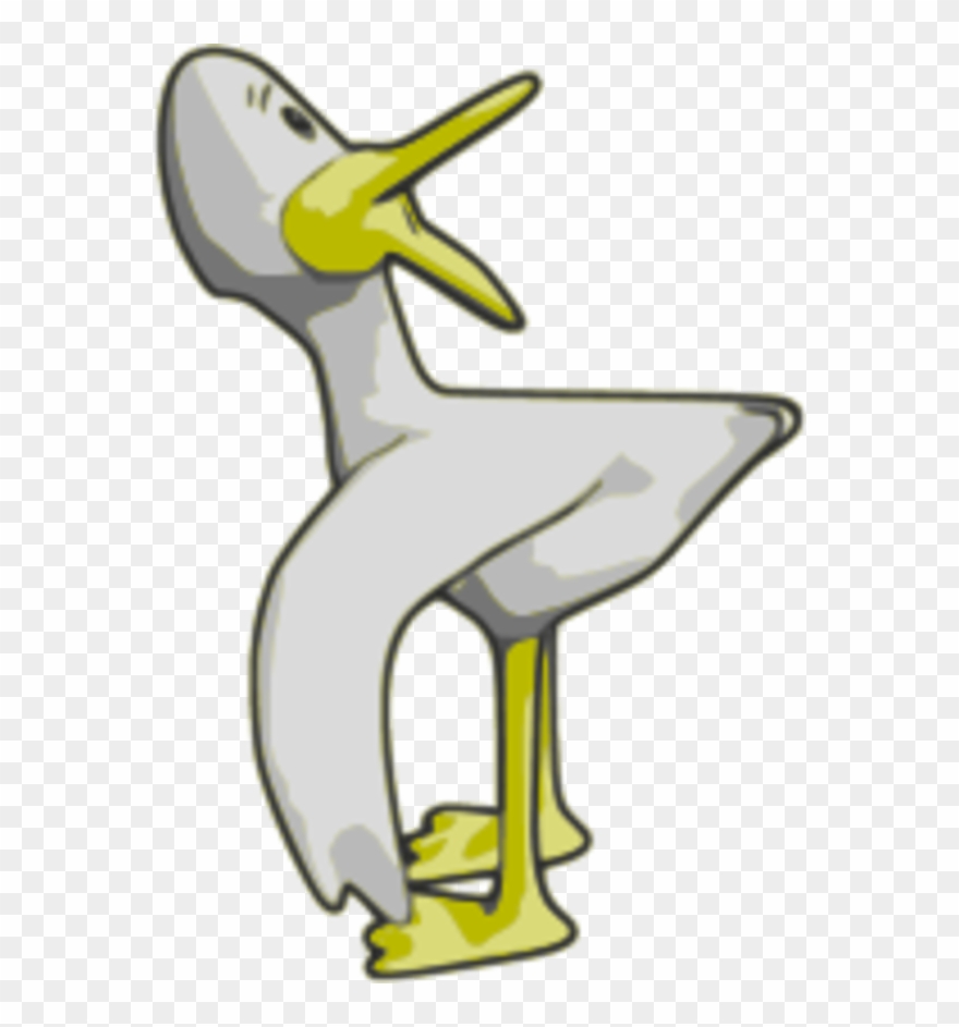 Duck Comic Funny - Cartoon Duck Shower Curtain Clipart