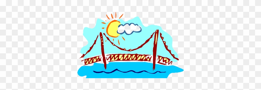 The Golden Bridge Network - Hands Across The Bay Clipart