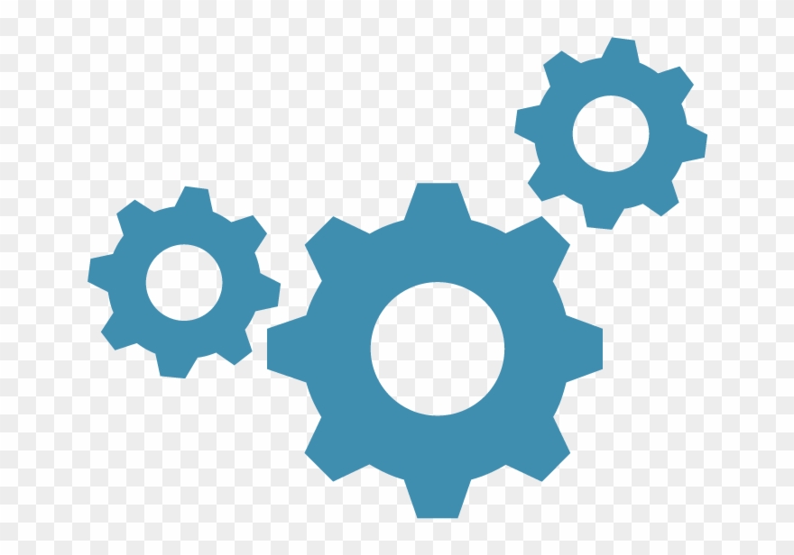 Gears Icon - Gears Transparent Background Clipart