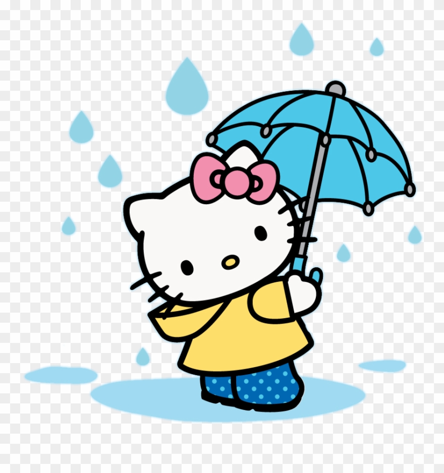 Hello Kitty On A Light Yellow Shirt For Livy - Free Hello Kitty Rain Clipart