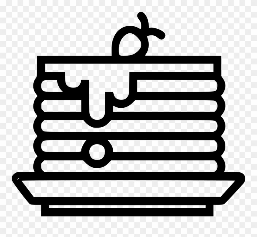 Pancake Clipart Svg - Pancake - Png Download