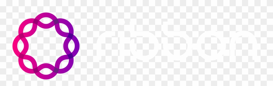 Ribbon White Text Png Clipart