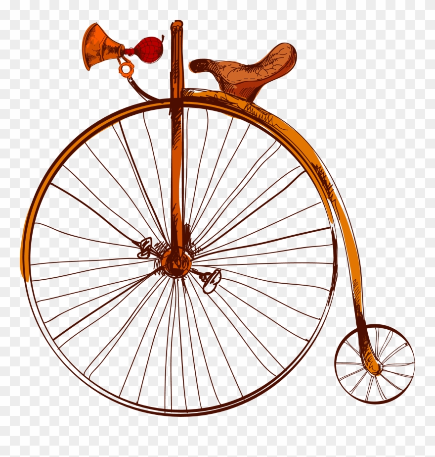 Picture Free Download Wheel Road Vintage - Bicicletas Vintage Png Clipart