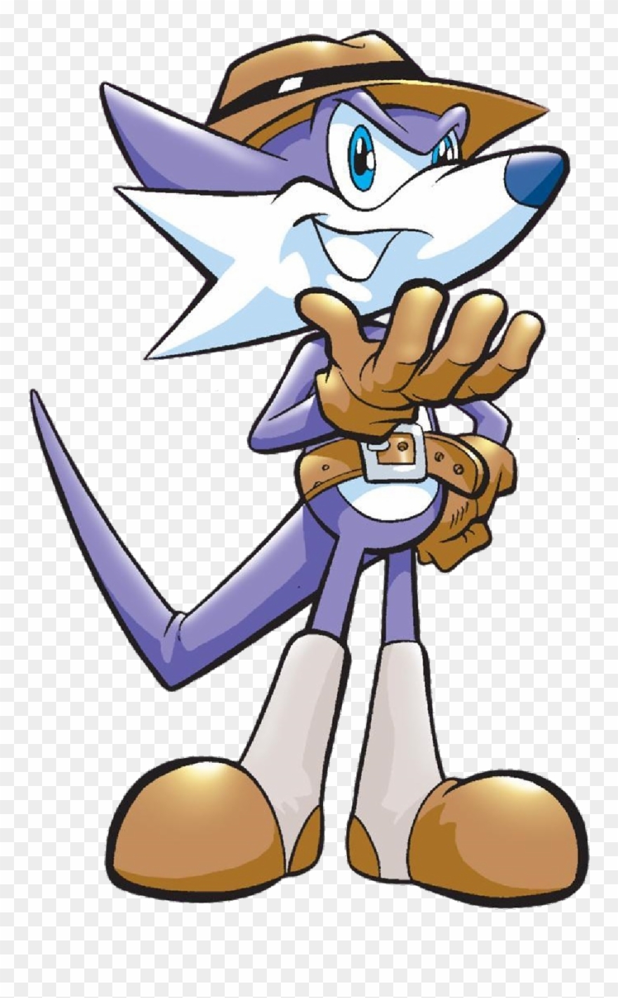 Fangs Clipart Bad Character - Sonic Fang - Png Download