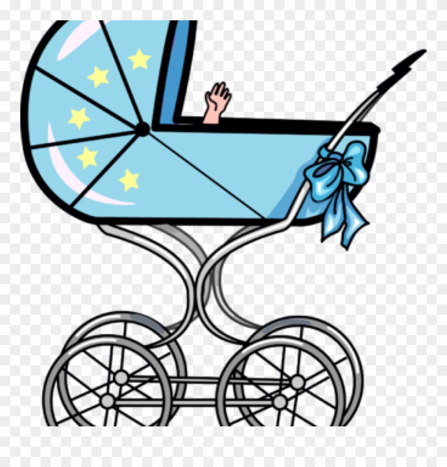 Baby Carriage Clipart Free Image Ba Carriage Ba Clip - Buggy Clipart - Png Download