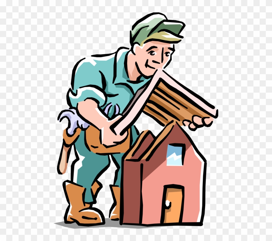 Contractor Clipart Home Improvement - Roofer ~sign~ Parking Roofing Shingles Nails Metal - Png Download