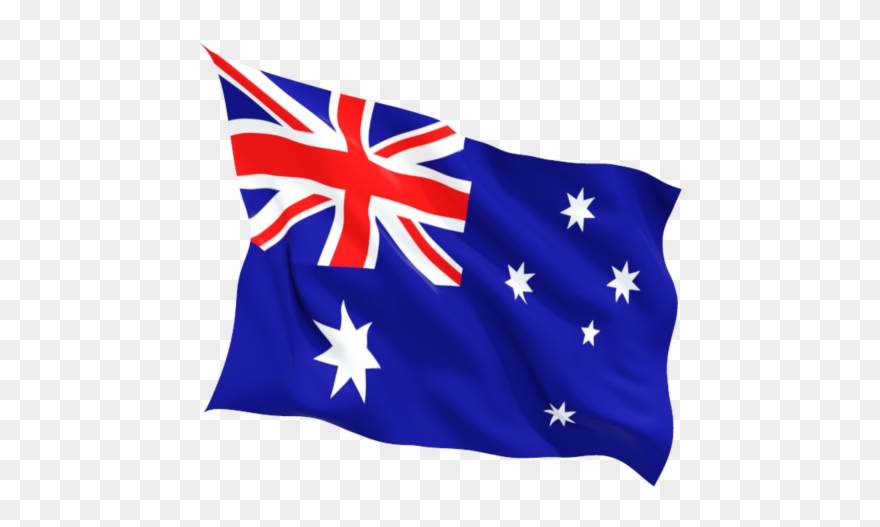 Word Flag Clipart Australia - Australian Flag Png Gif Transparent Png