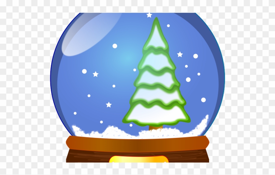 Globe Clipart Australia - Christmas Snow Globe Clipart - Png Download