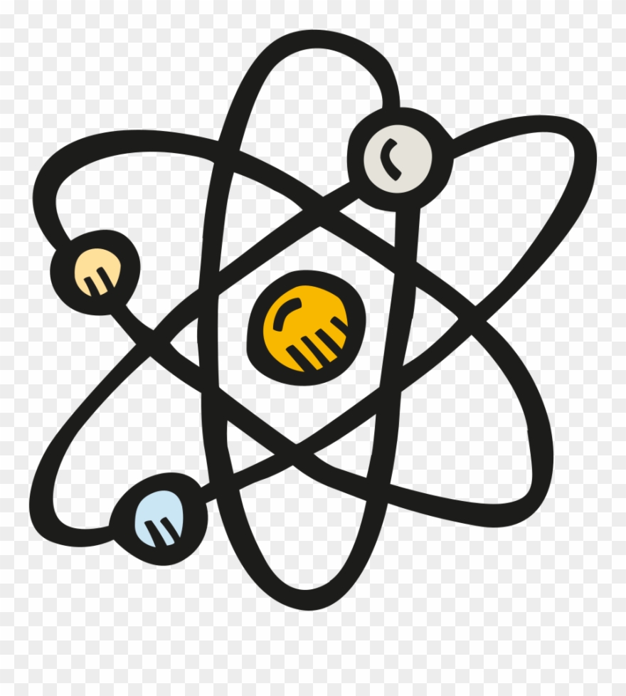 Atom Png - Science Symbol Clipart