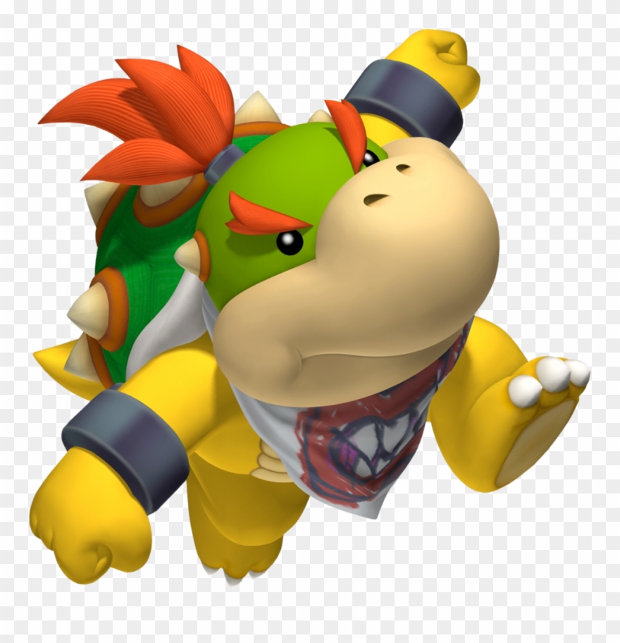 Luigi Clipart Fantendo - Mario Bros Bowser Jr - Png Download