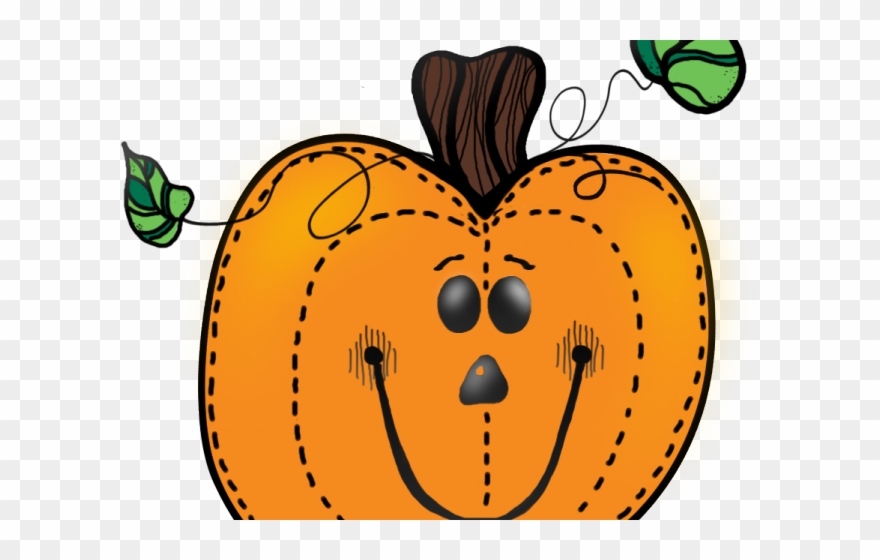 Pumpkin Clipart October - Cute Transparent Background October Clipart - Png Download