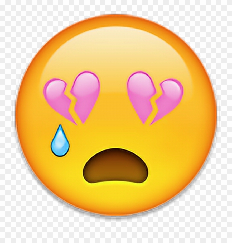 Heart Brokenheart Love Sad Lagrimas - Circle Clipart