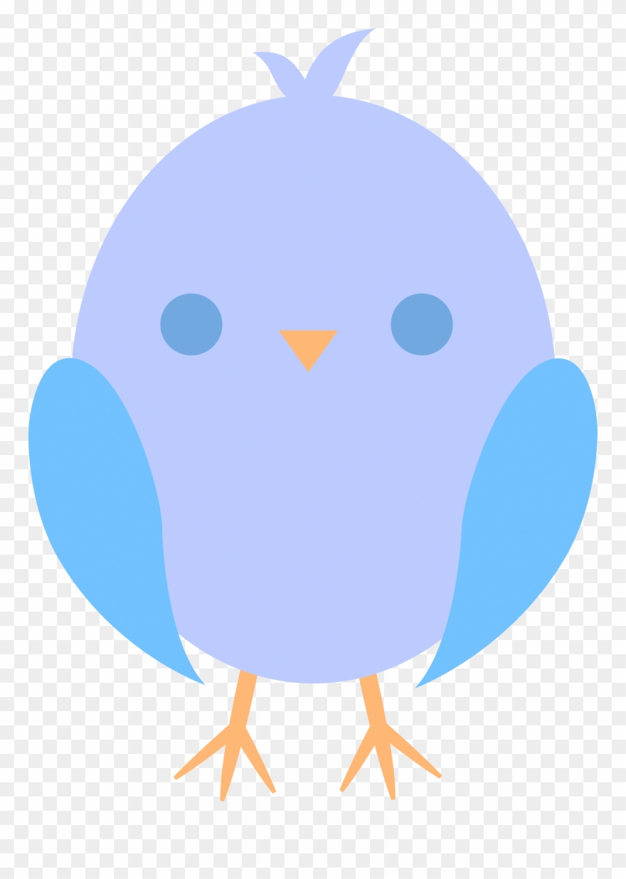 Cute Baby Chicken Clipart - Baby Cartoon Bird Transparent - Png Download