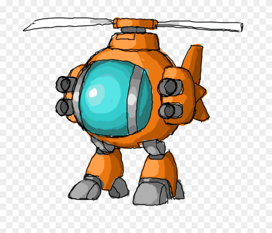 Drawing Helicopters Chibi - Drawing Clipart
