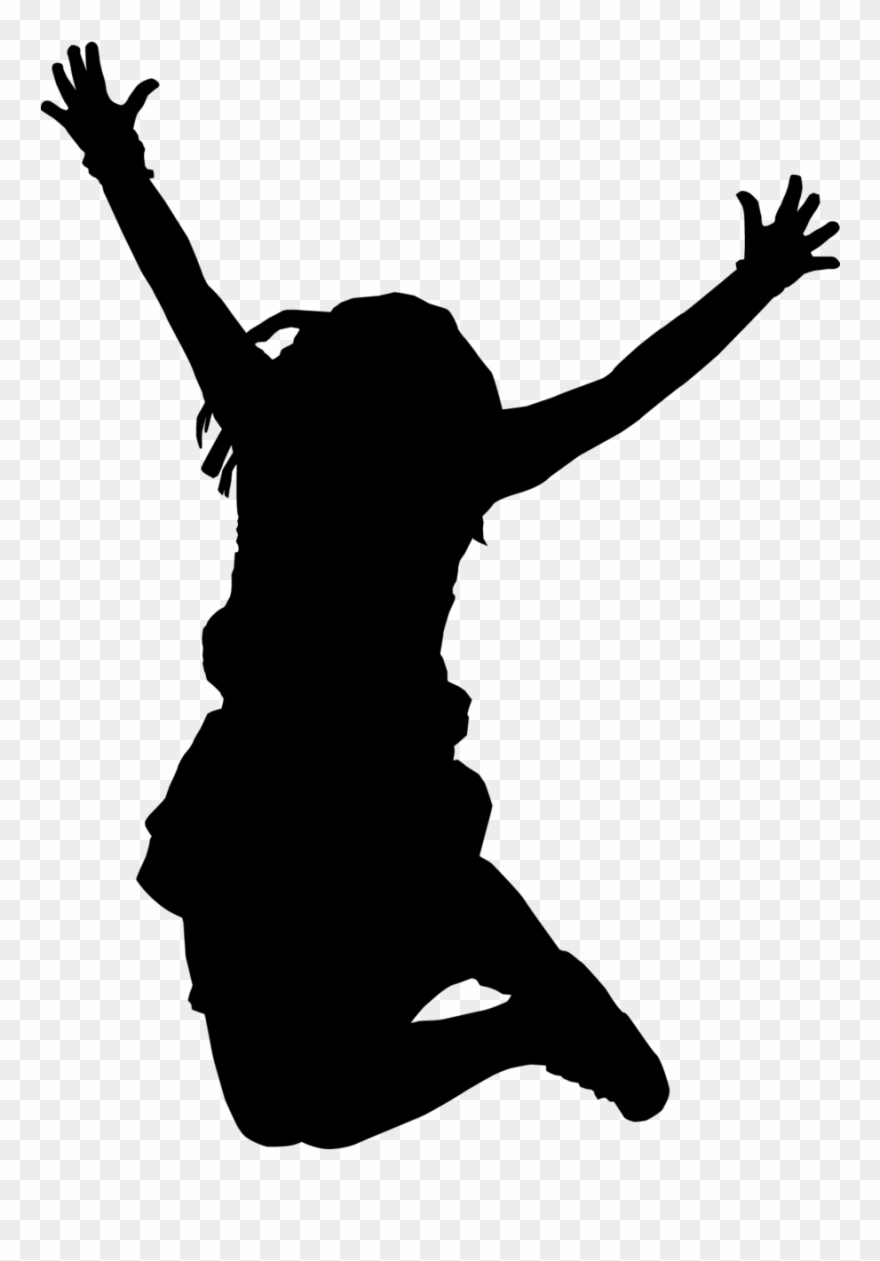 Banner Library Stock Silhouette Jumping At Getdrawings - Fight Chronic Disease And Win: How To Manage Your Ibs, Clipart