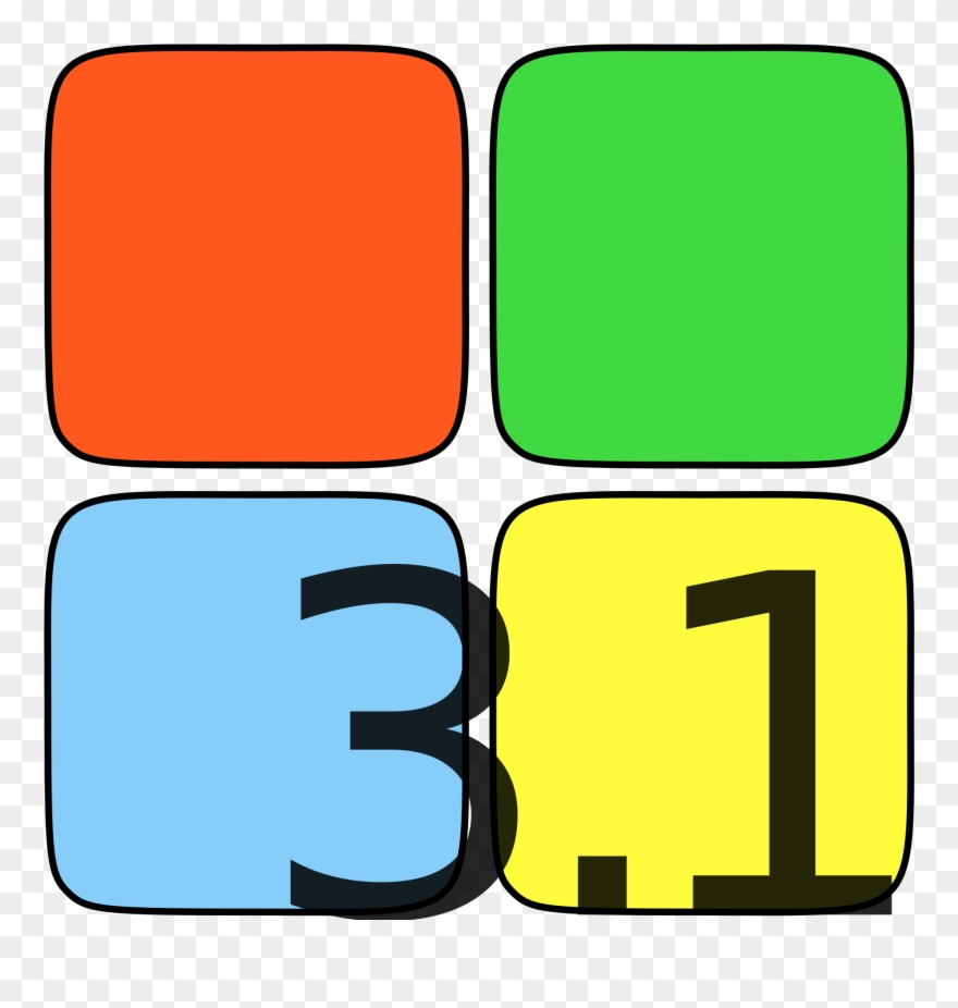 Window Svg Pane - Windows 98 Logo Svg Clipart