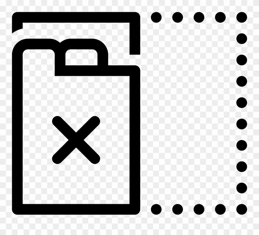 Closing Tabs In Left Pane Icon - Icon Clipart