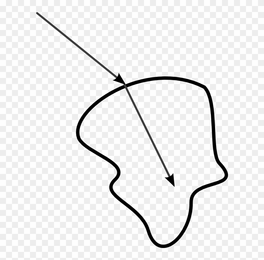 Specular Transmission Path - Glass Clipart