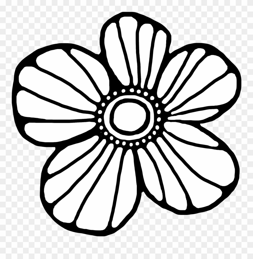 Patron Pattern Passover Pinterest Patronpattern Flower - Drawing Clipart