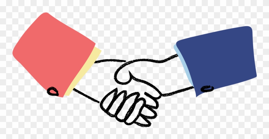 Handshake Clipart Trust - Clip Art - Png Download