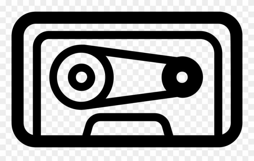 Old Cassette Tape Comments - Cassette Tape Clipart