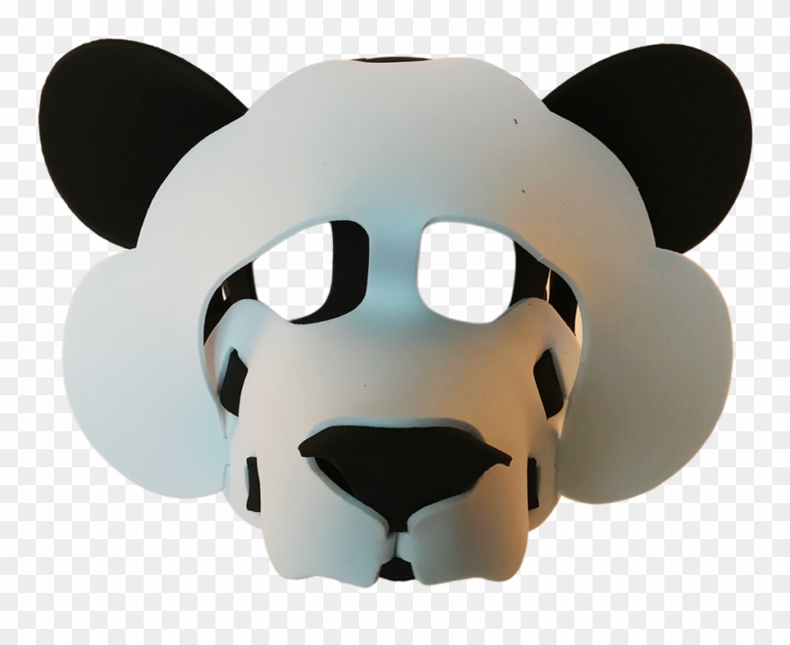 Panda Bear Masks Clipart