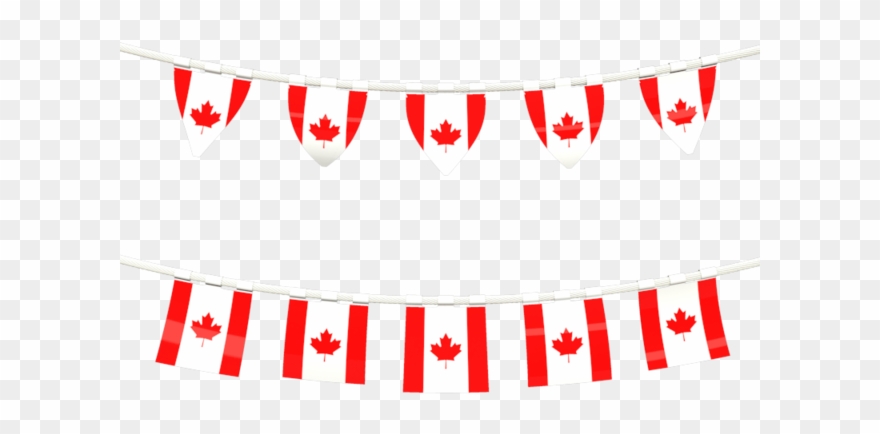 Canada Flag Banner Png Clipart