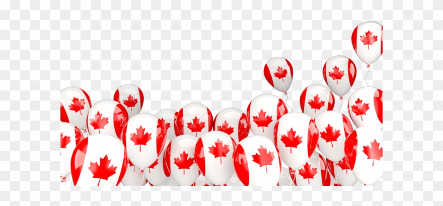 Illustration Of Flag Of Canada - Bandera De Canada Clipart