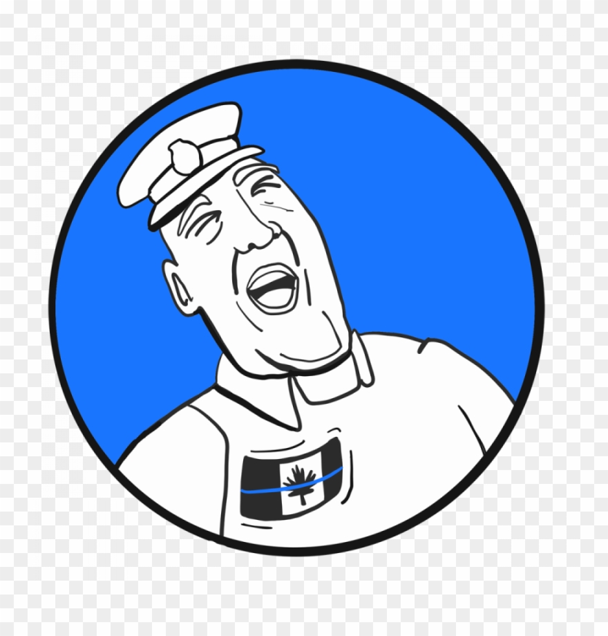 Like It Or Not, “blue Lives Matter'' Flags Are A Political - Thin Blue Line Clipart