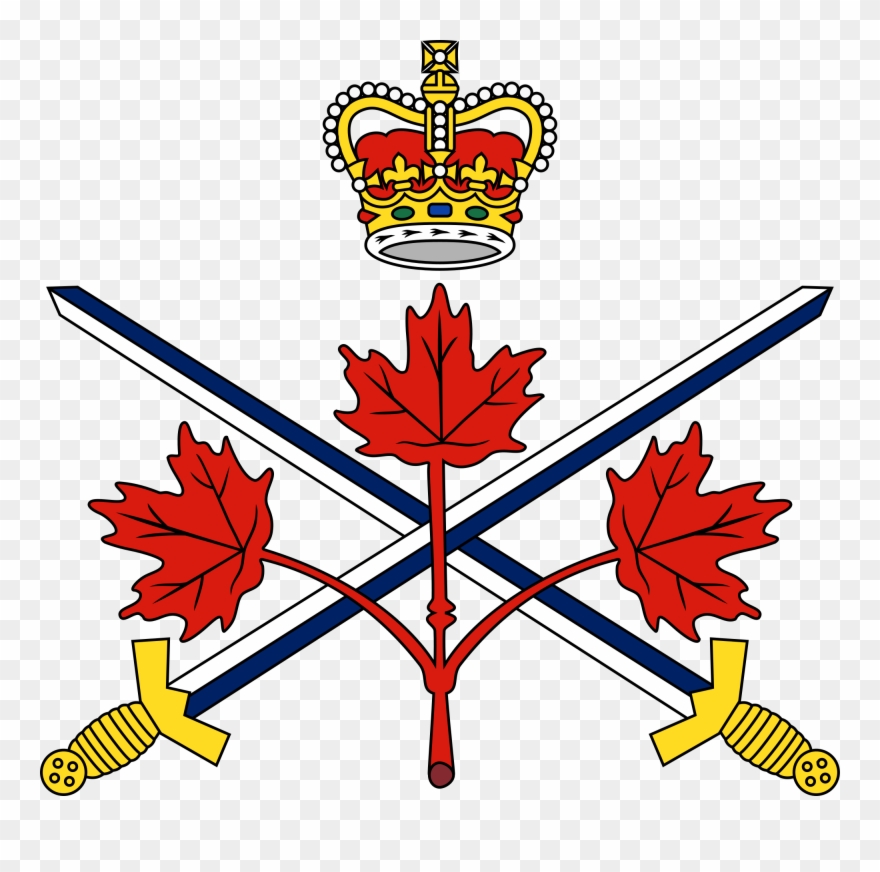 Open - Canadian Army Badge Clipart