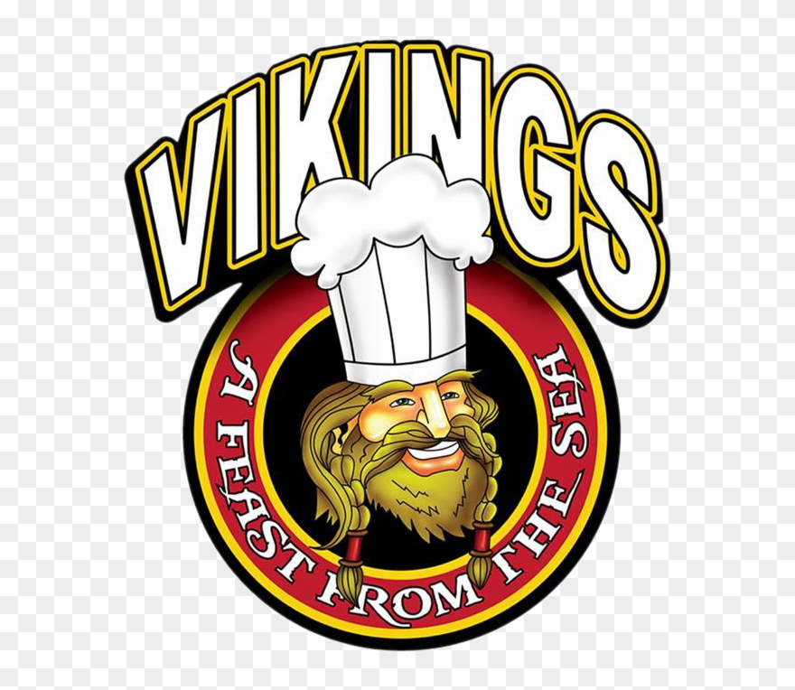 Vikings Luxury Buffet Logo Clipart