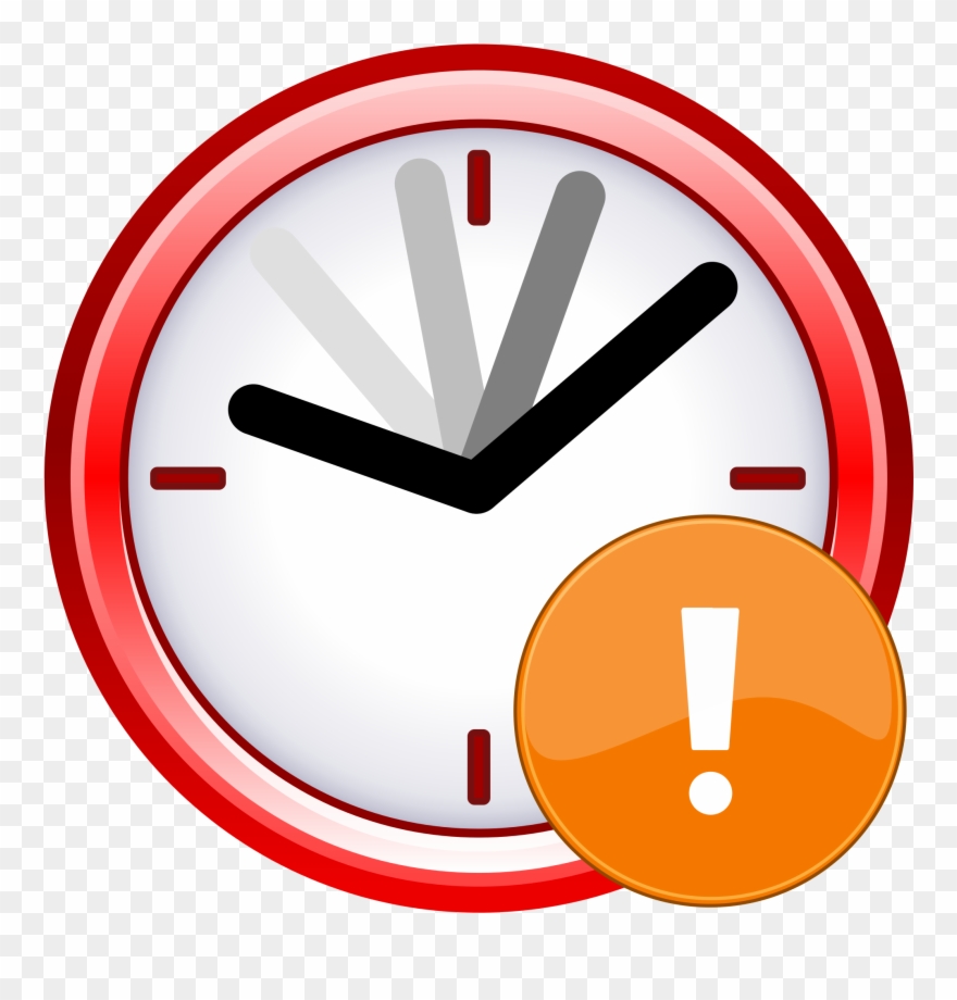 Clipart Lamp - Out Of Time Icon - Png Download