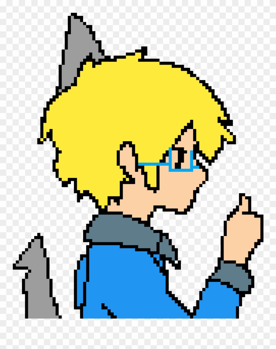 Good Job Wolf Dude - Drawing Clipart