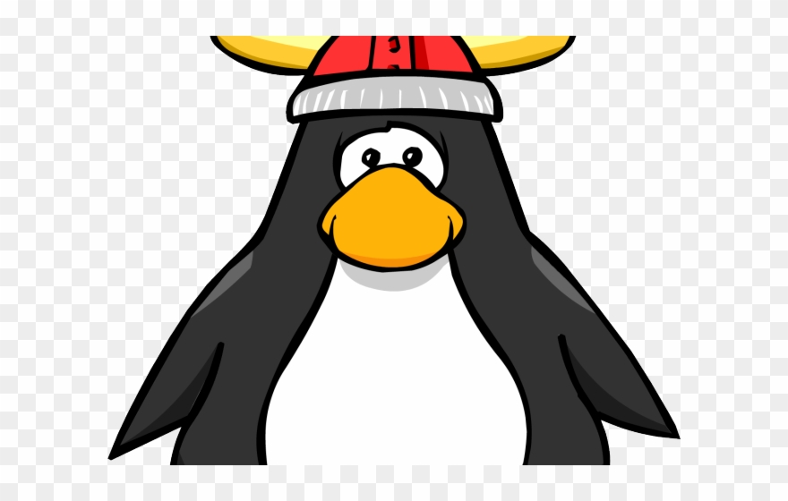 Viking Clipart Club Penguin - Penguin In Flip Flops - Png Download