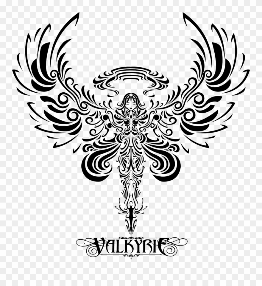 Viking Clipart Badass - Desenhos Anjos E Demonios - Png Download