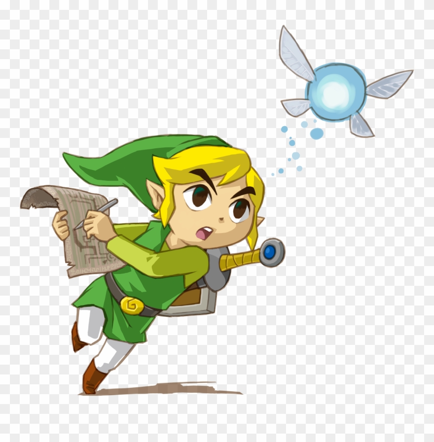 Link - Legend Of Zelda Phantom Hourglass Link Clipart