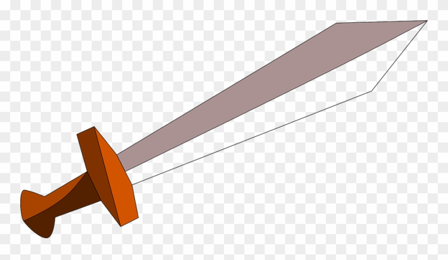 Viking Clipart Viking Weapon - Warrior Sword Clipart - Png Download