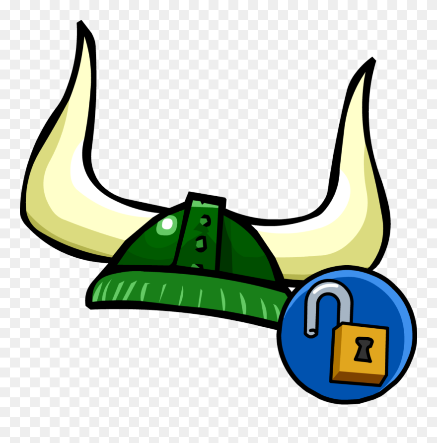 Viking Clipart Club Penguin - Club Penguin Rewritten Items - Png Download