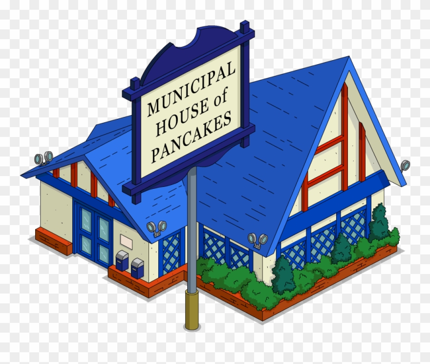 Tapped Out Municipal House Of Pancakes - Tapped Out House Of Pancakes Clipart