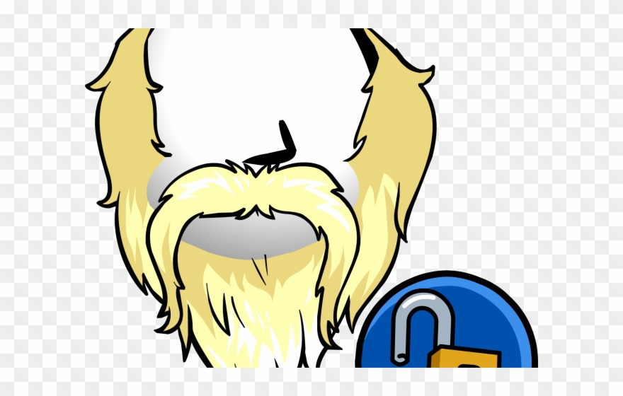 Viking Clipart Club Penguin - Club Penguin Beard - Png Download