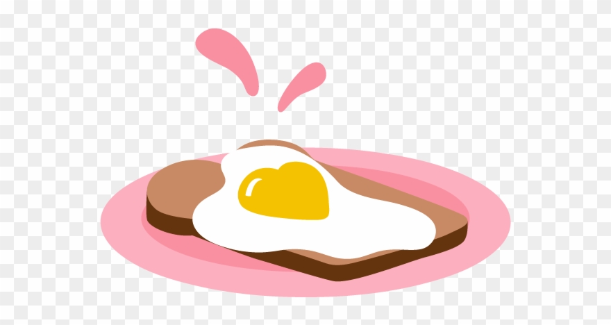 Sticky Sandy Messages Sticker-2 - Fried Egg Clipart