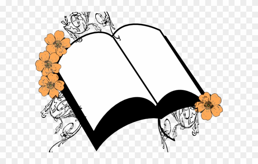 Flowers Clipart Bible - Bible Borders Clip Art - Png Download