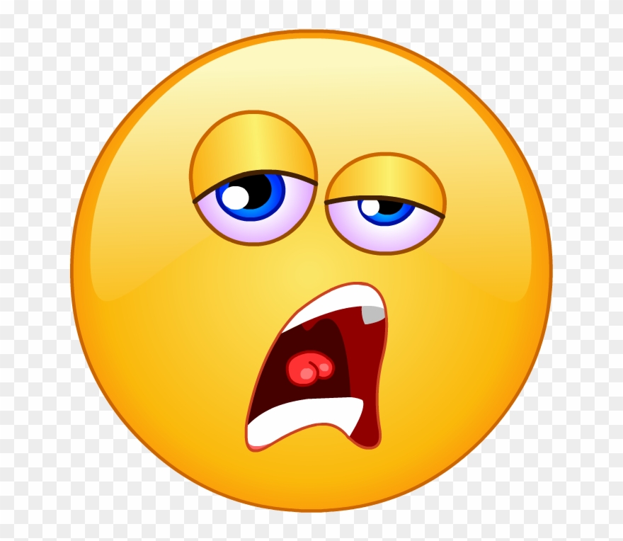Emoji Clipart Free Clip Art Images Freeclipart - Tired Emoticon - Png Download