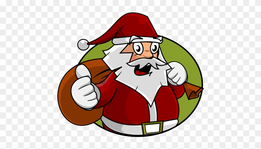 Clipart Info - Like On Santa Claus Social Media Drawstring Bag - Png Download