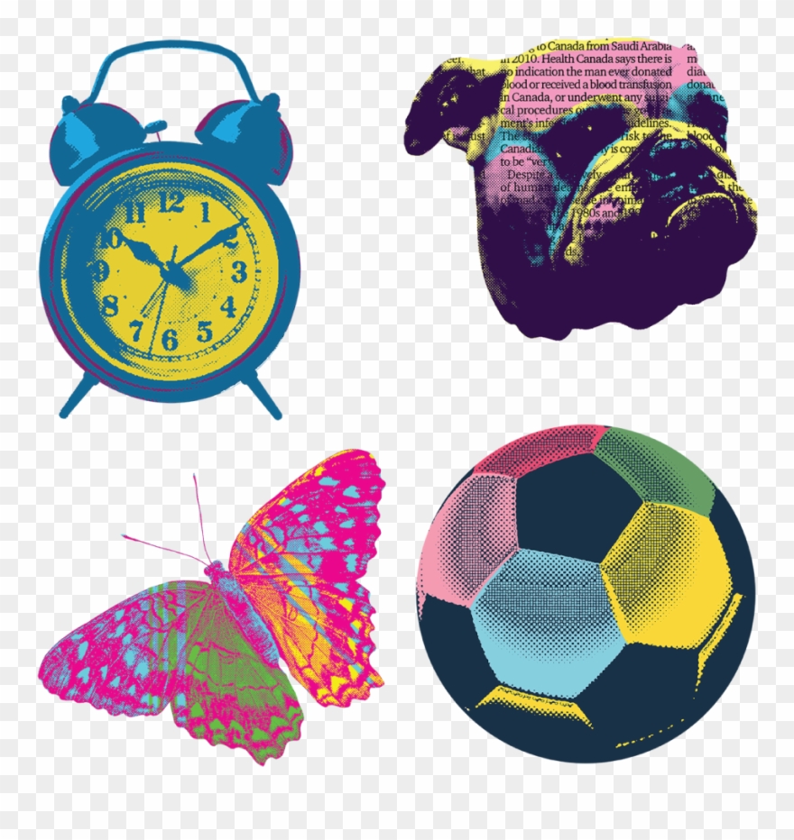 Crop These Sample Images From The Pop Art Clipart Packa - Bell - Png Download