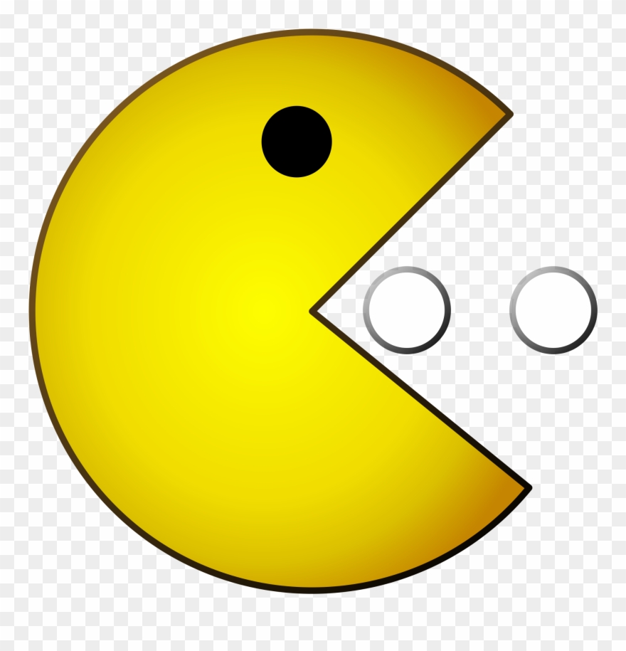 Open - Pac Man Clipart