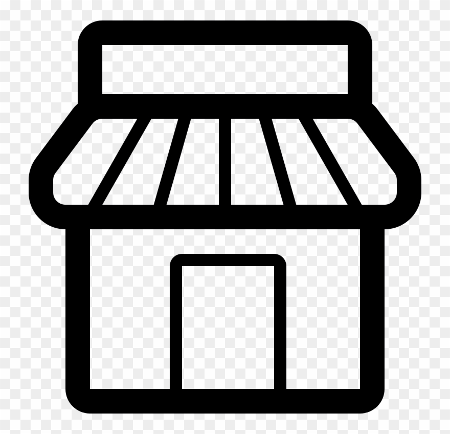 File - Linecons Groceries-store - Svg - Shop Flat Icon Clipart