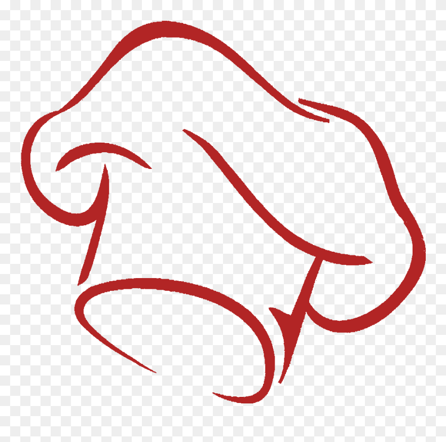 Chef's Uniform Hat Clip Art - Chef Hat Logo Png Transparent Png